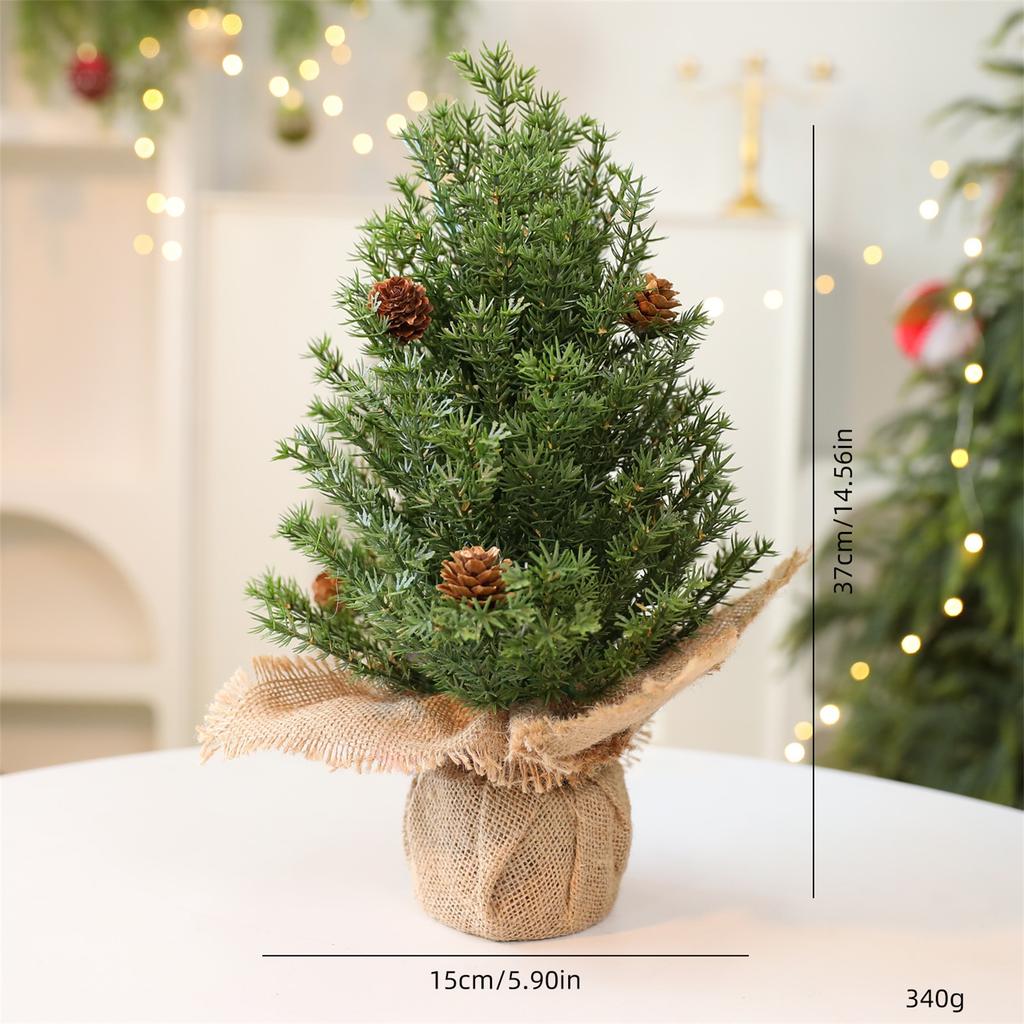 Stolní vánoční stromek Dekorace Malý vánoční stromek Vánoční dekorace Okenní ozdoby