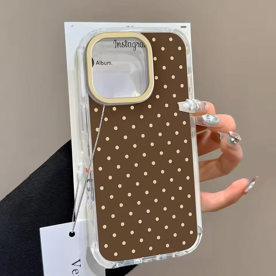 

Beaded Colorful Floral Pattern Clear Phone Case For iPhone 17 Pro Max 16 Pro 15 14 13 12 11 16Plus 17Air 16E Soft Cover iPhone 13