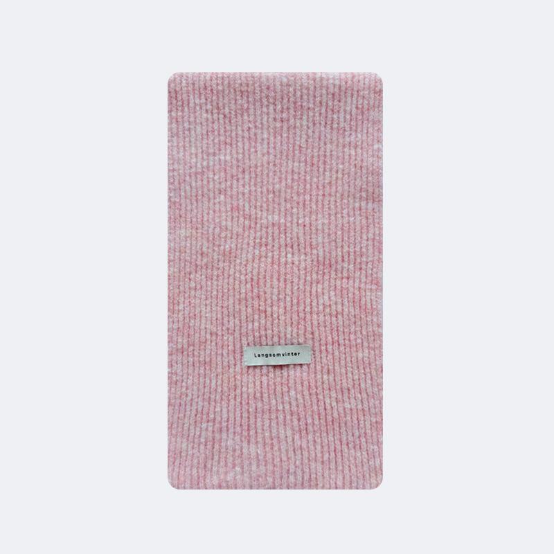 Knitted Scarf Design Flowerluxury Scarf Women Winter Scarf Warm Long Skinny Small Scarf Female Neckerchief Scarves