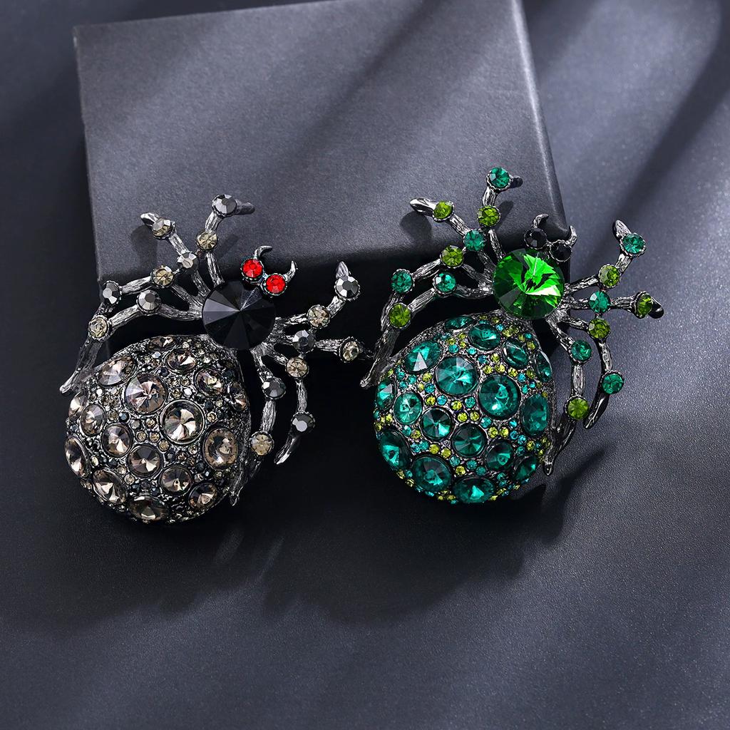 Weiman Gotische Spinnen Broschen Luxus Damenmode Strass Kristall Vergoldete Legierung Personalisierbare Designer Broschen Pins