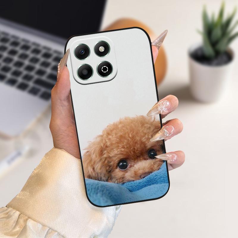 

For Honor X6b Case JDY-LX2 Funda Fashion Flower Soft Silicone Back Cover Phone Case For Honor X6a X6 4G X6a Plus Coque Bumper - Honor X6b