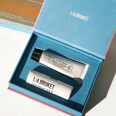 La Brunette Winter Day Kit (Sage/Rosemary/Lavender) (Lip Balm + Hand Cream)