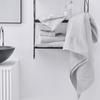 2 TODAY Bath Towels 50x90 + 2 Bath Sheets 70x130 Cm 100% Cotton - Chalk