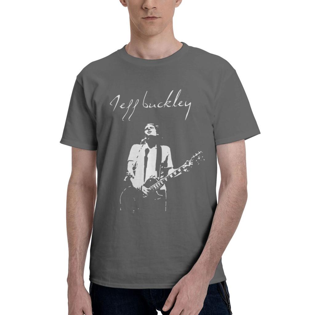 JEFF BUCKLEY Konzerttour Geschenk 1 100% Baumwolle Lässig Atmungsaktiv Bequem Kawaii Fußballtrikots 2025 T-Shirt Herren