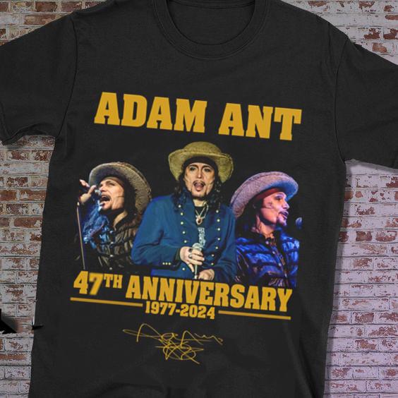 SALE ADAM ANT 45TH ANNIVERSARY T-shirt Tee XXXXL