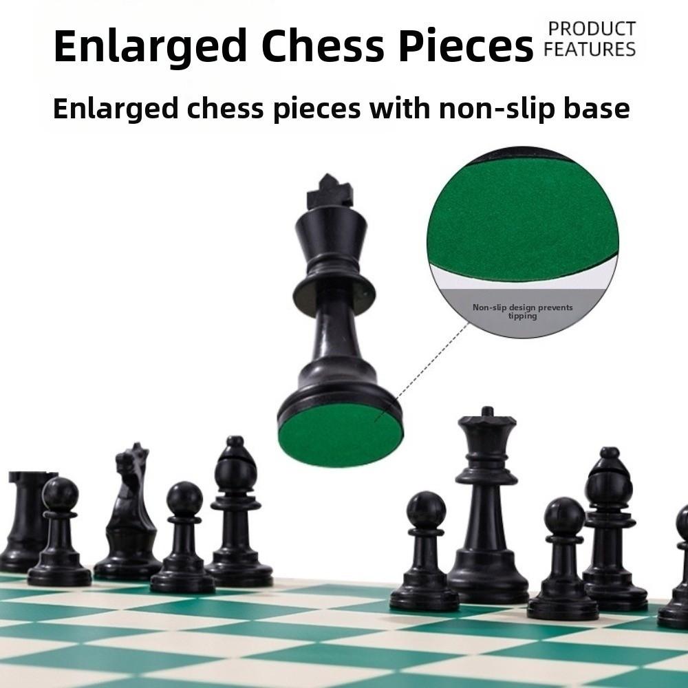 36/42/51cm Chessboard Medieval Chess Set Resin Travel Chess Pieces Set  Desktop