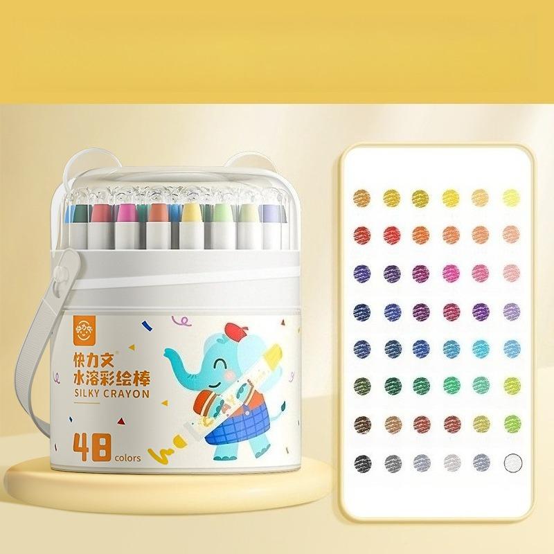 Water Soluble Crayons with Bear -