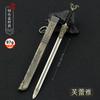 God of War Alloy Game Peripherals Models Pendant Anime Kratos Weapon Metal Replica Miniature Decoration Blade of Chaos