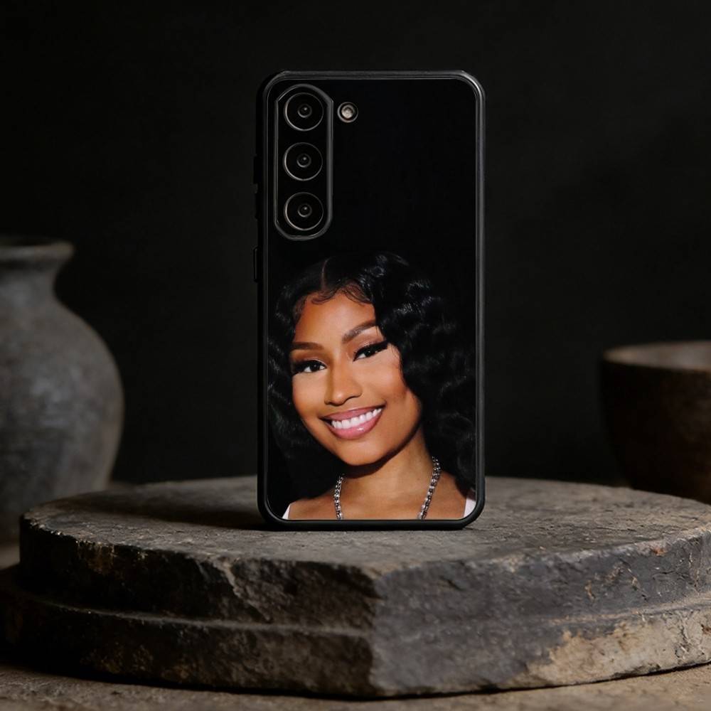 Rapper SINGER N-Nicki Minaj Phone Case For Samsung Galaxy A13,21s,22,31,32,52,53,71,72,73,Soft Black Cover