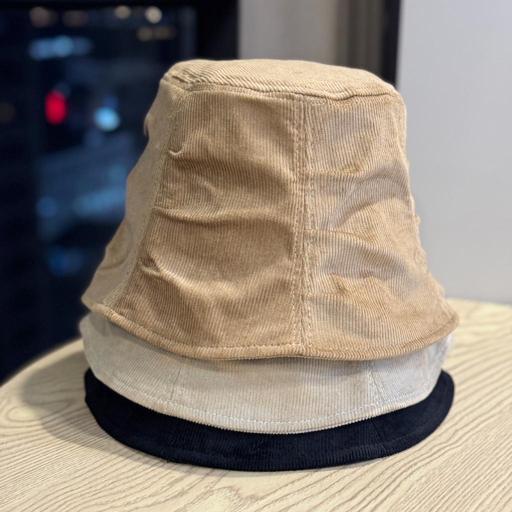 Pleated Fisherman Hat Women's Autumn Solid Color Sun Hat Versatile Face Showing Small Basin Hat Simple Casual Trend