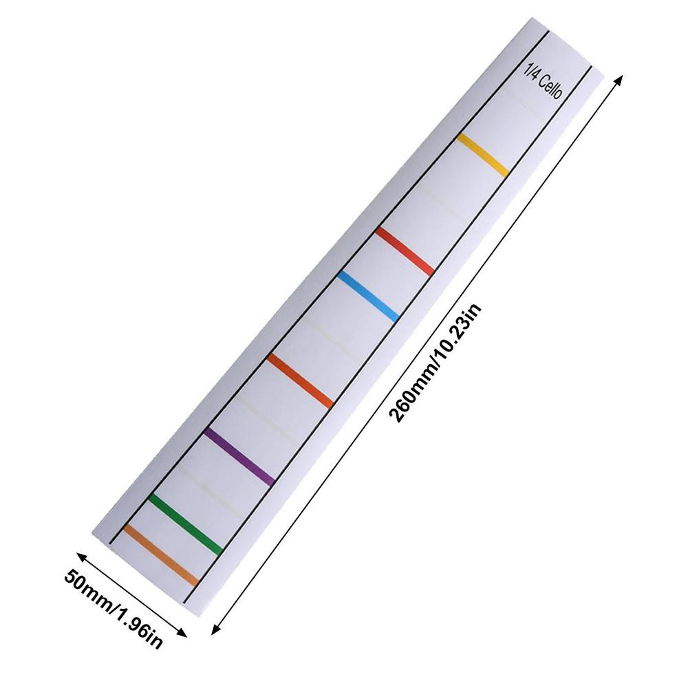 

Стикеры для грифа виолончели, клейкие метки на гриф, стикеры для пальцев для занятий на виолончели, тренировочные направляющие для пальцев для начинающих