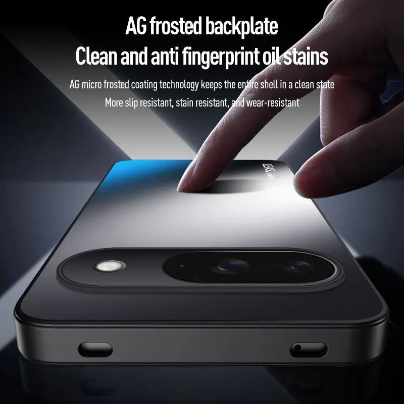 Shockproof Matte Case for Google Pixel 10 Pro XL AG Frosted Hard Bumper Back Cover Funda for Google Pixel 10Pro 10 ProXL