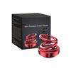 Portable Kinetic Energy Mini Heater Car Air Freshener Double Ring Rotating Solar Air Purifier Perfume Aromatherapy Machine