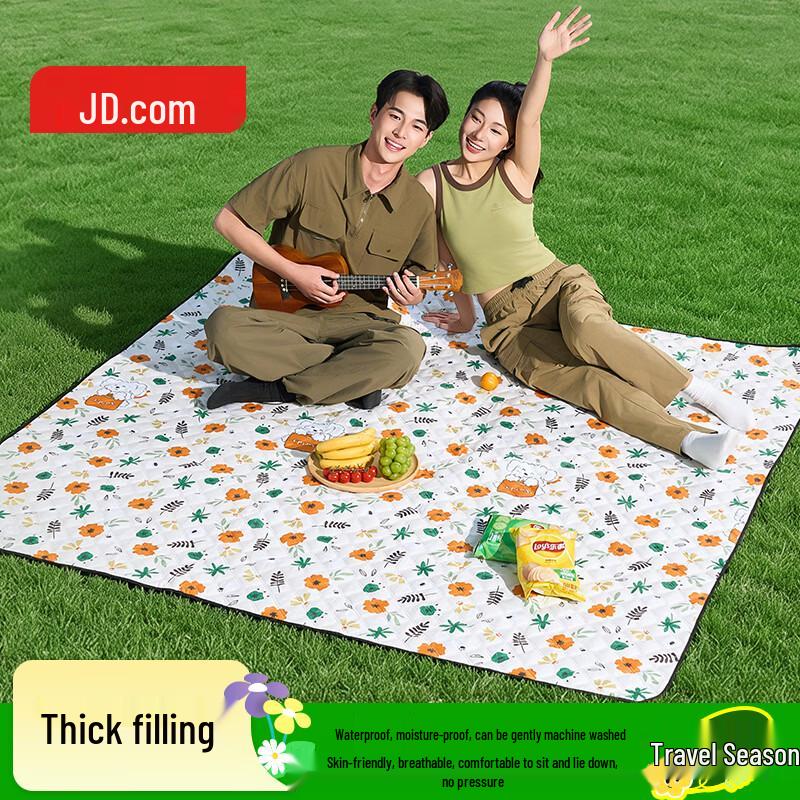 

Jingdong Jingzao Outdoor Picnic & Camping Mat 2m x 2m (4-6 Person)