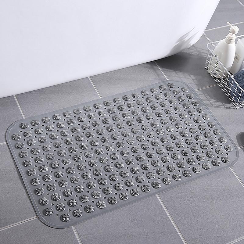 Bathroom Non-Slip Mat Pvc Floor Hotel Toilet Massage Bath Non-Slip Band Suction Cup Bathroom Mat Foot Pad Accessories