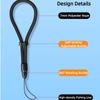 Multifunctional Mobile Phone Strap Bullet Shaped Phone Case Short Rope Adjustable Length Lanyard for Earphones and U-disk