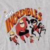 The Incredibles Boys Family Heather T-Shirt