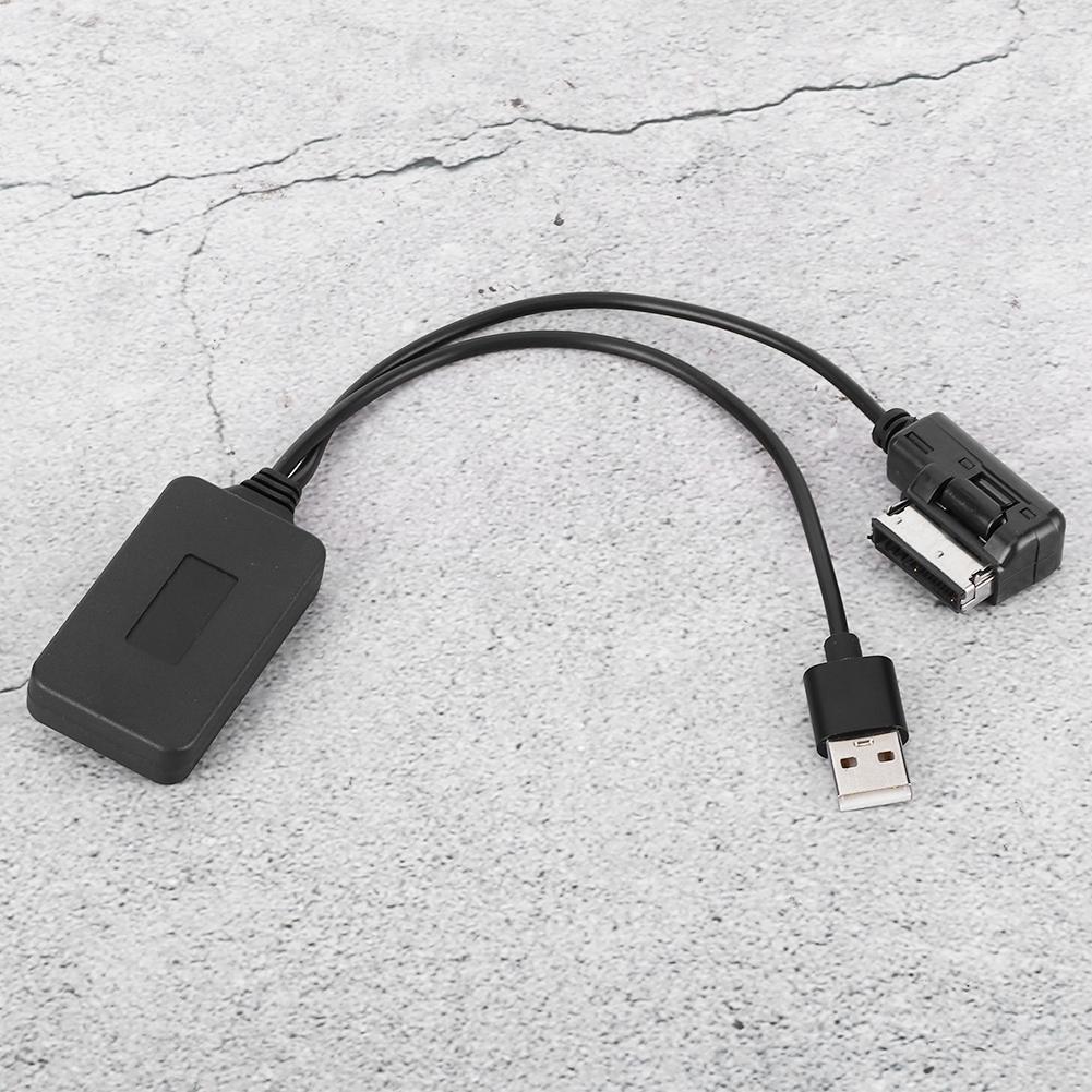 AMI MMI Bluetooth Adapter Aux Cable with USB Power Supply Fit for A5 8T A6 4F A8 4E Q7 7L