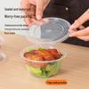 Disposable Transparent Meal Boxes with Lids