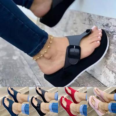Γυναικεία Σανδάλια Μόδας, Καλοκαιρινά, Casual Muffin Slip-on, Σαγιονάρες με Πλατφόρμα, Γυναικεία Σανδάλια, Party Peep Toe Σανδάλια