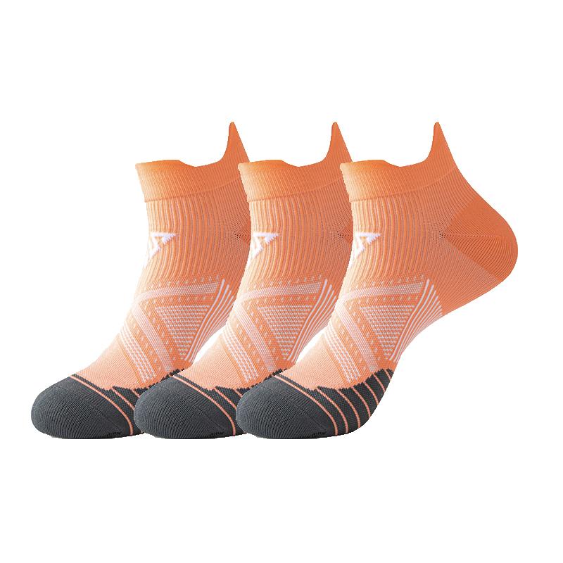 3 paires/Lot Chaussettes Femme Homme Compression Respirantes Basketball Sports Cyclisme Course Chaussettes Serviette Chaussettes Tube Haute Élasticité