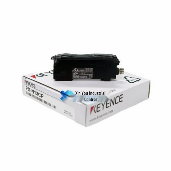 Keyence FS-N13CP PNP Digital Fiber Optic Sensor with M8 Connector