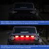 4-in-1-Kühlergrillleuchte im Raptor-Stil, LED-Grillmontagebaugruppen, vordere Kühlergrill-Lauflichter für Off-Road-Kofferraum-SUV Ford
