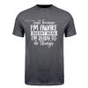 Im Awake But Not Ready T Shirt Humor Graphic Tee Adult Gift Funny Lazy Life Worker Sarcastic Coffee Lover Tshirt HJ157