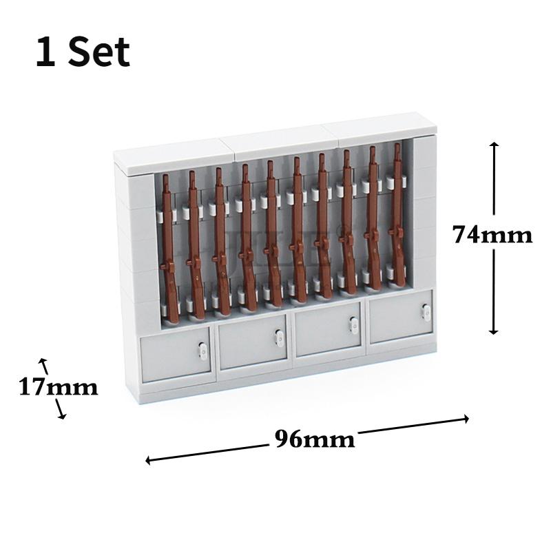 MOC Commando Special Forces Army Soldier Figures Military Base Barbed Wire Weapon Equipment Sandbags Bricks Building Blocks Toys