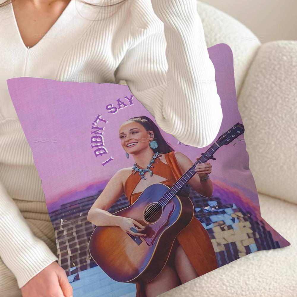 Singer Kacey Musgraves Middle Personalized Pillow Cover Kids Bedroom Wild Party Decor Pillowcase Kid Birthday Shower Gift