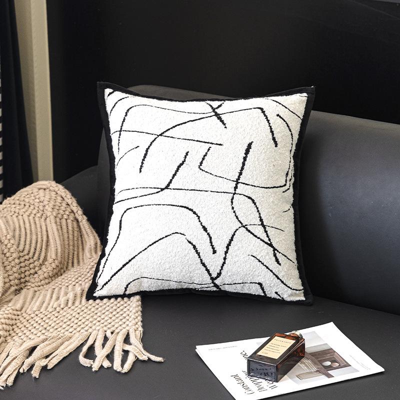 Vintage Light Luxury Chenille Sofa Pillowcase Cojines Soft Decoration Home Throw Cushion Cover Headboard Pillow Covers 45x45cm