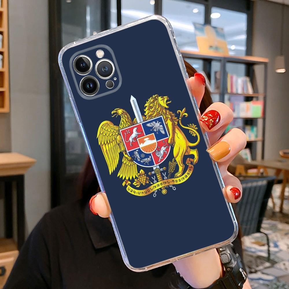 Armenia Armenians Flag Phone Case For iPhone 15 14 11 12 13 Mini Pro XS Max Cover 6 7 8 Plus X XR SE 2020 Funda Shell