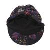 New Short Brimmed Fragmented Flower Hat Versatile Soft Brimmed Ethnic Style Duck Tongue Hat Autumn And Winter Warm Hat