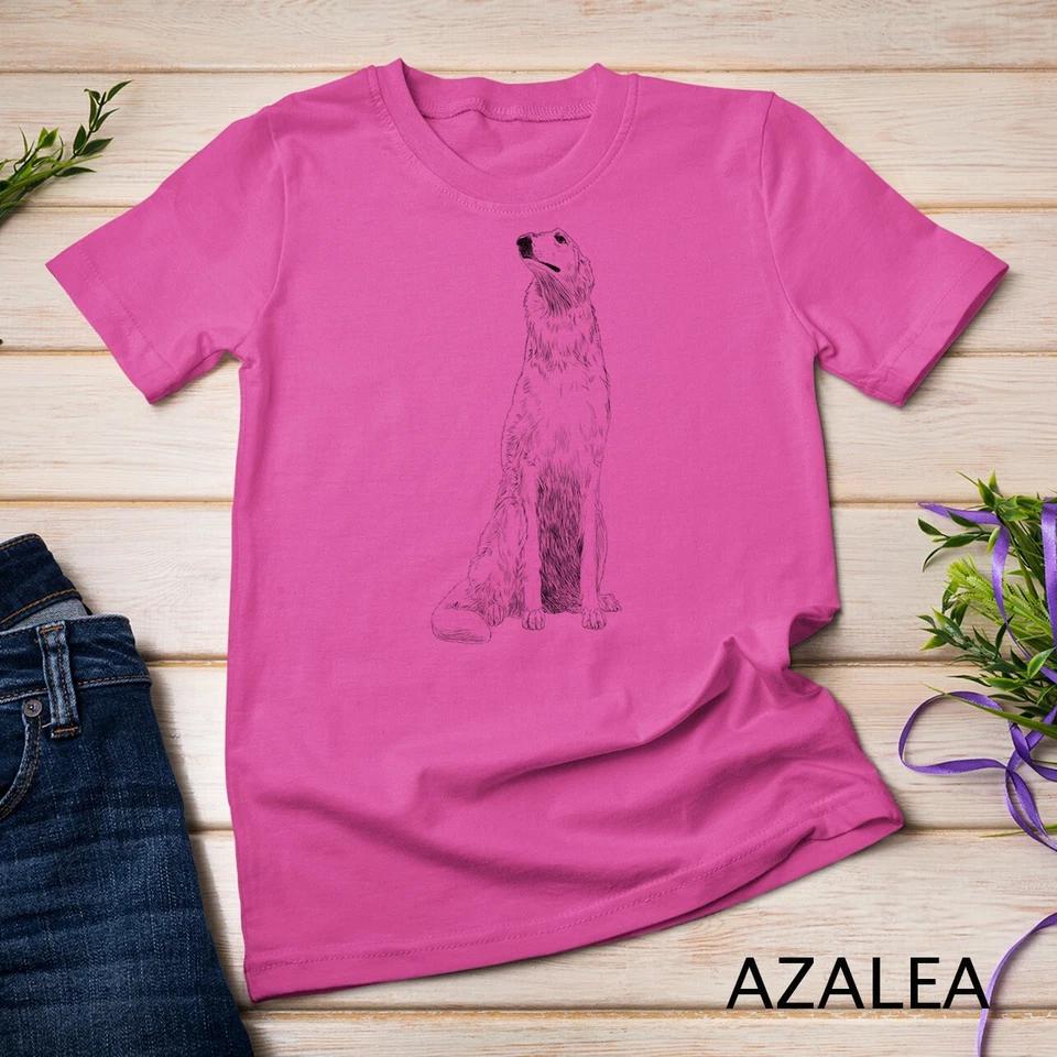 Dog Borzoi Unisex T-shirt 2 S
