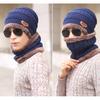 Unisex Outdoor Warm Knitted Hat & Scarf Set