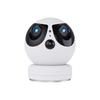 Dual Lens Indoor Baby Monitor with Remote Alarm and Wide Angle Camera