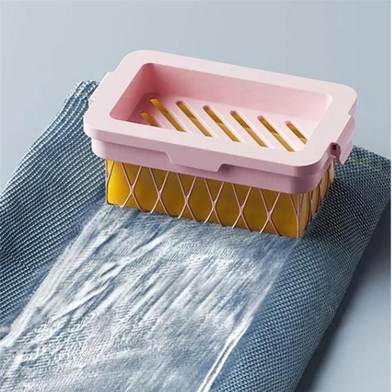 High Elastic Mesh Soap Bubble Box Multifunctional Foaming Soap Box Mesh Foaming Soap Box
