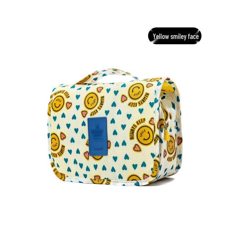 Waterproof Large Capacity Makeup Bag with Hook – Multifunctional Travel Cosmetics Storage