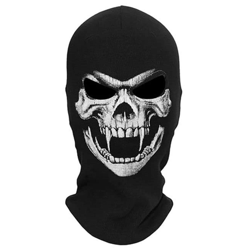 New Call of COD19 Ghost Squad Skull Balaclava Ski Hood Cycling Skateboard Warmer Full Face Ghost Skull Mask Headwear uty