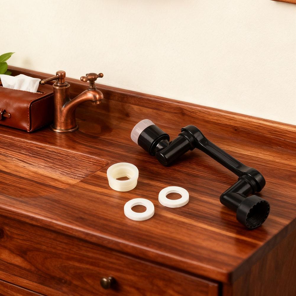 Kuchyňská dřezová baterie s jedním výtokem a funkcí otočení o 360 stupňů