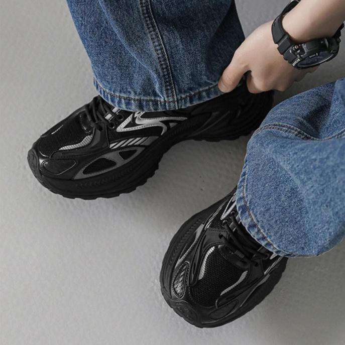 Fashion Sneakers for Men Chic Breathable Anti Slip Tennis Mesh Sports Shoes Mens Light Comfort Outdoor Casual Sneakers Zapatillas Hombre