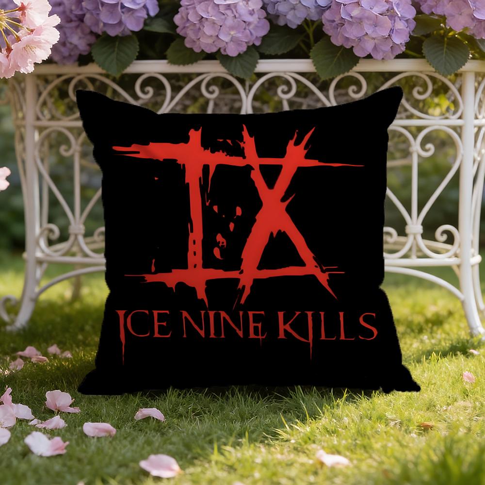 

Band I-Ice N-Nine K-Kills Cushion Cover Home & Car Dual-Scene Pillow Cover: Reversible for Premium Comfort 30cmx30cm