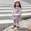 Winter 2025 Kids' Sports Shoes: Two-Layer Cotton Velvet Sneakers for Toddlers & Children, Boys & Girls Casual.