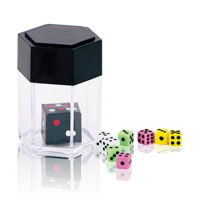 Funny Explosive Plastic Dice Toys for Trick Prank Props Stress Relief Toy Cube Child Gift