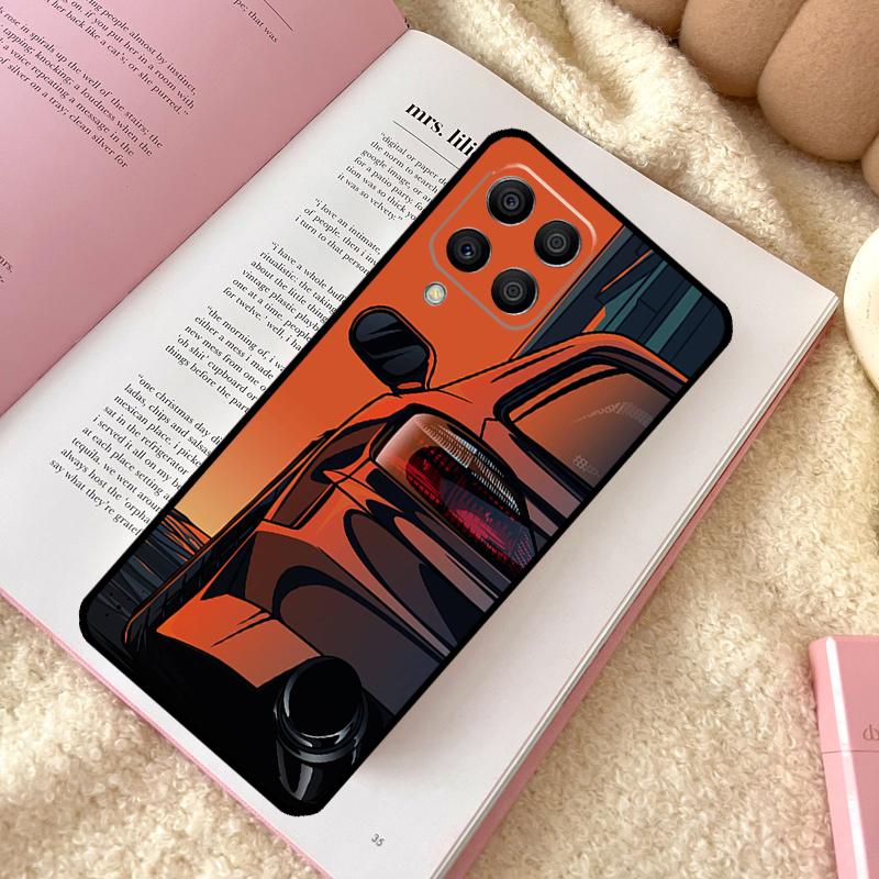 JDM Tokyo Drift Sports Car Case For Samsung Galaxy M31 M13 M11 M12 M14 M15 M06 M16 M36 M56 M53 M32 M52 M35 M55 M34 M54