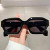 Oversized Square Shape Sunglasses  New Stylish Vintage Outdoor Shades Trendy Brand Designer UV400 Women Eyewear