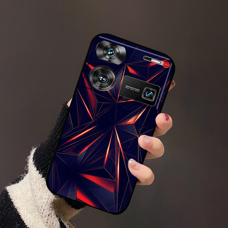 For nubia Z60 Ultra Cover Flower TPU Silicon Back Soft Case Funda For ZTE nubia Z60 Ultra Bumper Coque Z60Ultra Z 60 Ultra