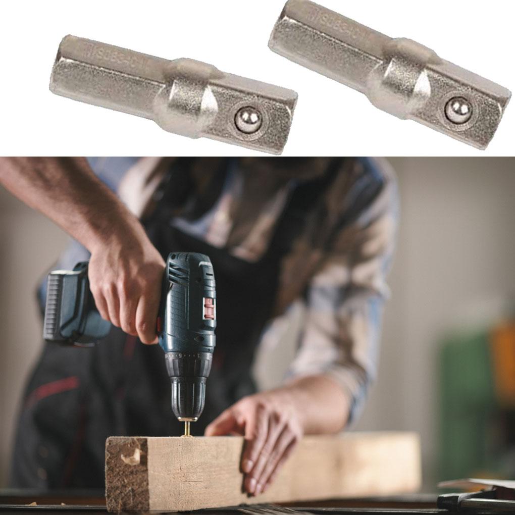 10 Stück Schlagnuss-Adapter Tragbar Abnehmbar Sechskant 1/4 Zoll Ratsche Schraubenschlüssel Adapter Konverter Zubehör