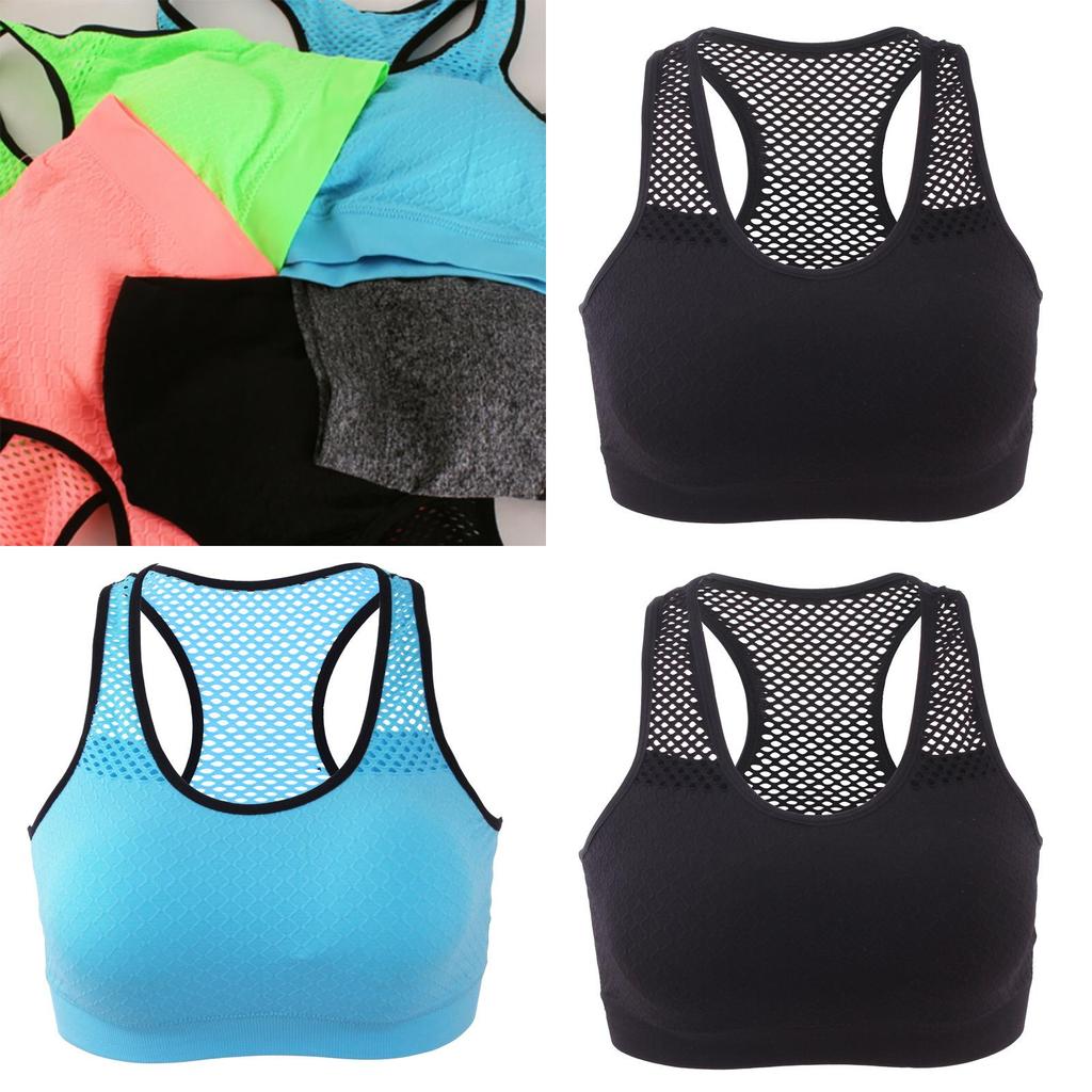Sutiã Esportivo Feminino Ultraleve Tops Cropped Para Atividades de Fitness de Alto Impacto