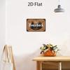 Vintage Tin Sign Metal Wall Decor Retro Art 8x12 Inch Waterproof Pre Drilled Holes